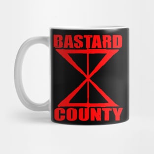 Bastard County (Red Logo) Mug